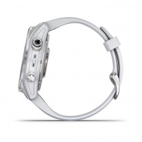 Fenix 7s Plata con banda Whitestone