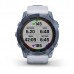 Fenix 7x Sapphire Solar Edition Titanio DLC azul mineral con correa blanco piedra