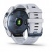 Fenix 7x Sapphire Solar Edition Titanio DLC azul mineral con correa blanco piedra