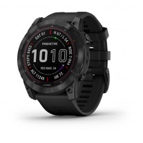 Fenix 7x Sapphire Solar Titanio DLC negro con banda negra