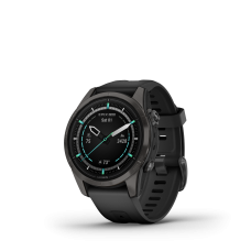 Epix pro (gen 2) sapphire 42mm - Titanio con revestimiento de DLC gris carbón con correa negra