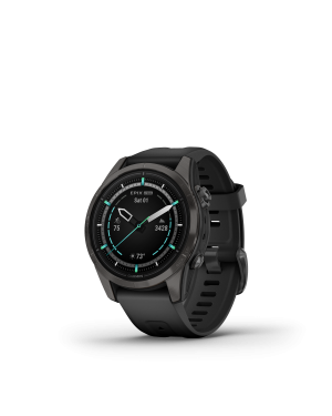 Epix pro (gen 2) sapphire 42mm - Titanio con revestimiento de DLC gris carbón con correa negra