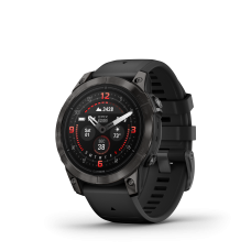 Epix pro (gen 2) sapphire  47mm - Titanio con revestimiento de DLC gris carbón con correa negra