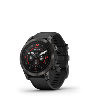 Epix pro (gen 2) sapphire  47mm - Titanio con revestimiento de DLC gris carbón con correa negra