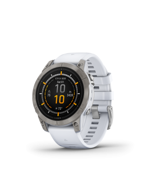 Correa para reloj blanca de silicona (fenix 3) Garmin *DESCONTINUADO*