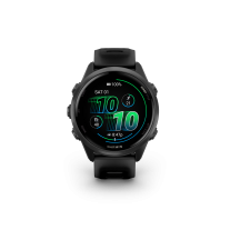Forerunner 570 - 42mm Aluminio gris pizarra con correa en negro/negro traslúcido