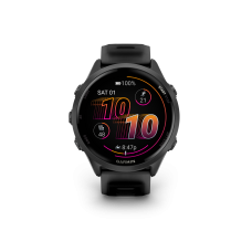 Forerunner 570 - 47mm Aluminio gris pizarra con correa en negro/negro traslúcido