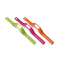 Correa vivofit naranja/rosa/verde (Pequeñas) *DESCONTINUADO*