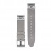 Correa para reloj QuickFit 20 (Cuero, Aterciopelado gris) *DESCONTINUADO*