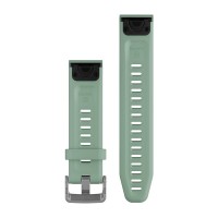 Correa para reloj (Fenix 5S Plus) QuickFit 20 (Gris Jade, Silicon) *DESCONTINUADO*