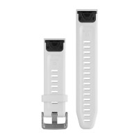 Correa para reloj (Fenix 5S Plus) QuickFit 20 (Carrara Blanca, Silicon) *DESCONTINUADO*