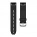 Correa para reloj QuickFit 22 (Silicona, Negra) *DESCONTINUADO*