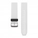 Correa para reloj QuickFit 22 (Silicona, Blanco) *DESCONTINUADO*