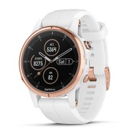 Fenix 5S Plus Sapphire, tono oro rosa con correa blanca Carrara *DESCONTINUADO*