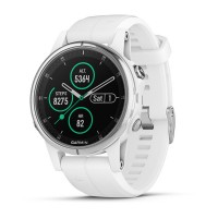 Fenix 5S Plus Sapphire, blanco con correa blanca Carrera *DESCONTINUADO*