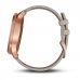 Vivomove HR Gold Rose Correa Cuero Gris (Premium) *DESCONTINUADO*