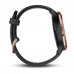 Vivomove HR Rose Gold Banda silicon Negra *DESCONTINUADO*