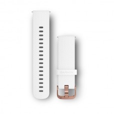 Correa 20mm para Vivomove hr (blanco/rosegold)